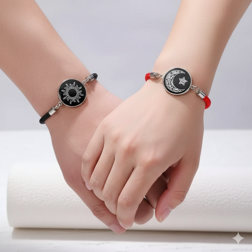 Sun Moon Luminous Couple Bracelets